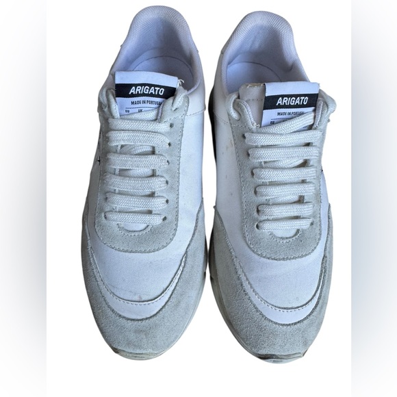 Axel Arigato White Genesis Stripe Bee Bird Sneakers Size 8.5 - Picture 2 of 15